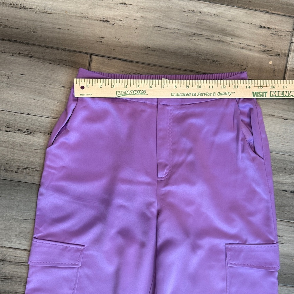 Haute Monde Violet Trousers - Picture 6 of 8